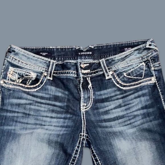 Plus Size Vigoss The Dublin Denim Capri Size 13/14 - Picture 7 of 7